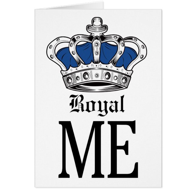 Royal Me - Blue (Front)