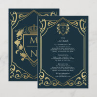 Royal Medieval Fantasy Monogram Details 