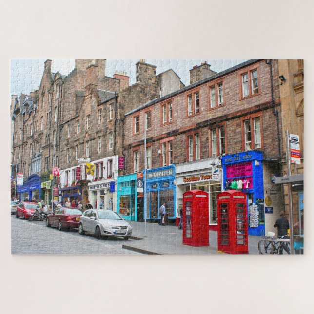 Royal Mile, Edinburgh, Scotland Jigsaw Puzzle (Horizontal)