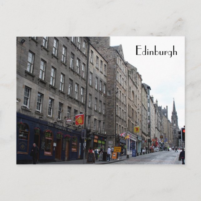 royal mile postcard (Front)