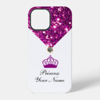 Royal Monogram Glitzy Girly Bling