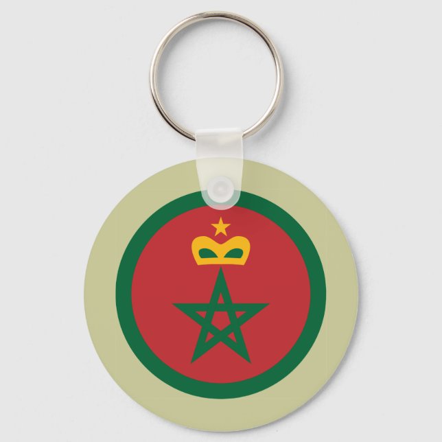 Royal Moroccan Air Force, Morocco Keychain (Front)