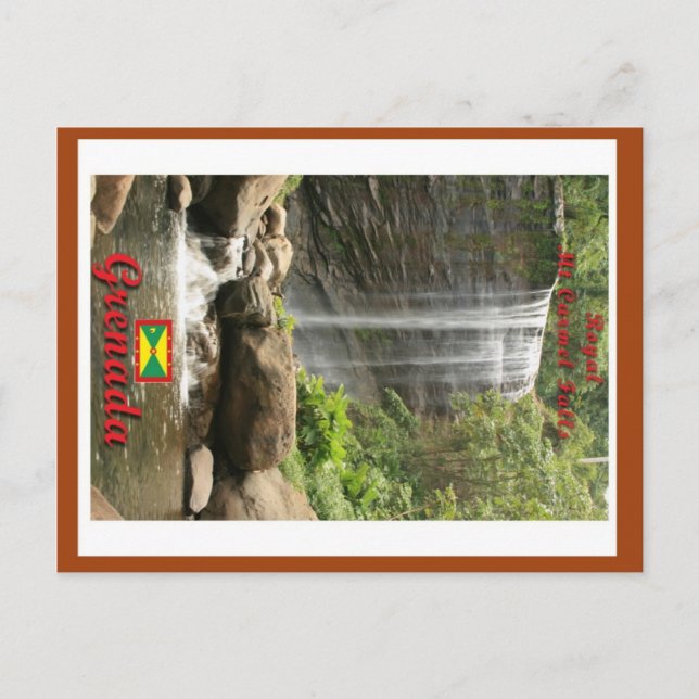 Royal Mt Carmel Falls Postcard (Front)