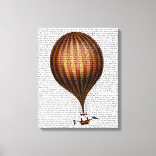 Royal Nassau Balloon Hot Air Balloon Canvas Print