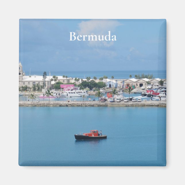 Royal Naval Dockyards Bermuda Magnet (Front)