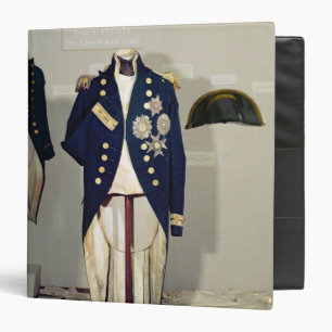 Royal Naval uniform worn Binder