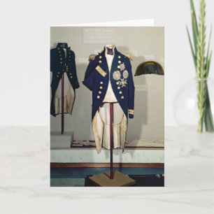 Royal Naval uniform worn Card