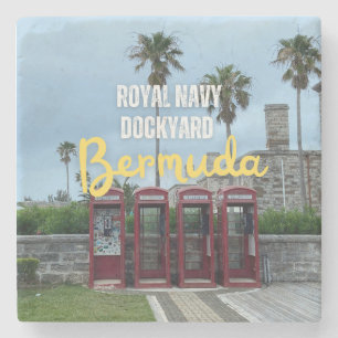 Royal Navy Dockyard Pay Phones in Bermuda  Stone Coaster