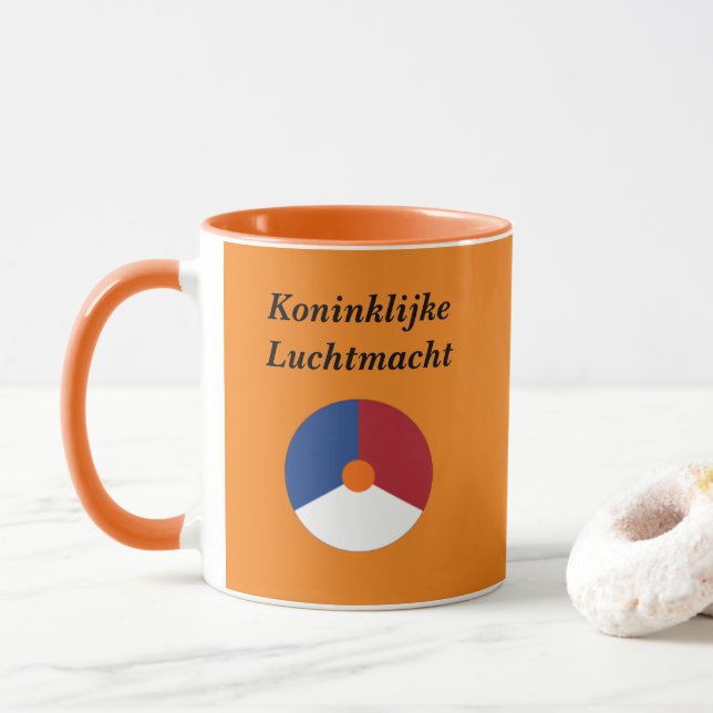 Royal Netherlands Air Force Mug (With Donut)