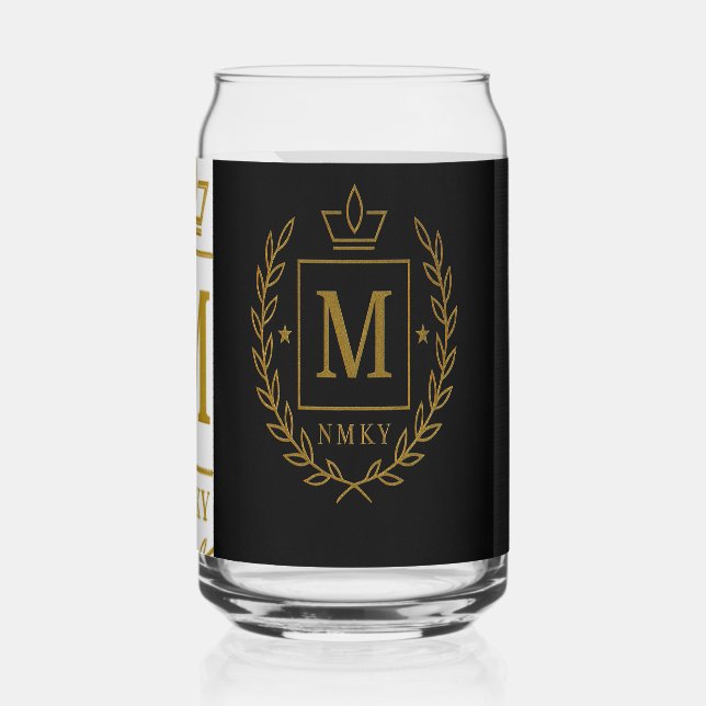 "Royal NMKY Emblem – Monogram M Crest Design" (Verso)