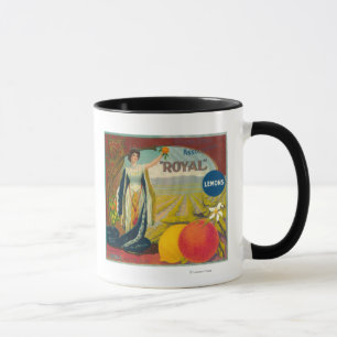 Royal Orange LabelCorona, CA Mug