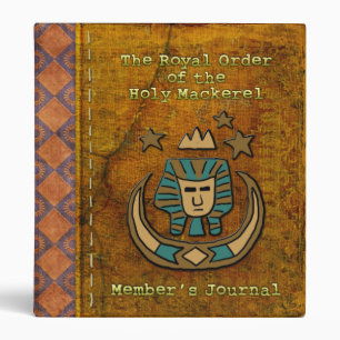 Royal Order of the Holy Mackerel Member's Journal Binder