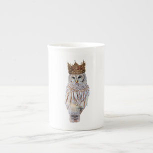 Royal Owl #1 Bone China Mug