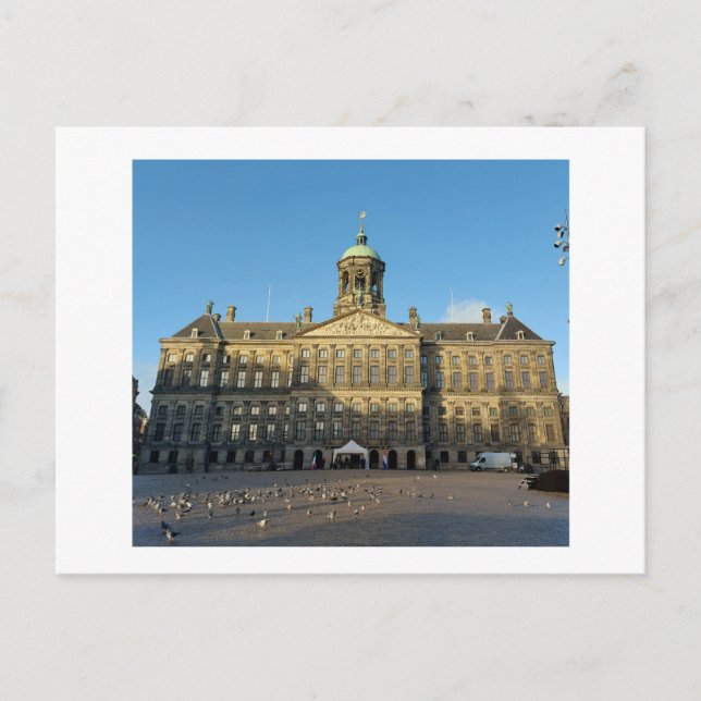 Royal Palace Amsterdam Postcard  (Front)