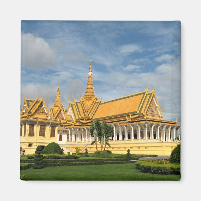 Royal Palace, Phnom Penh, Cambodia Magnet (Front)