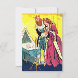 royal parents and royal baby baby shower invite