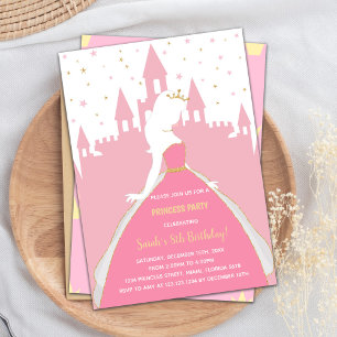 Royal Party Card for Girls