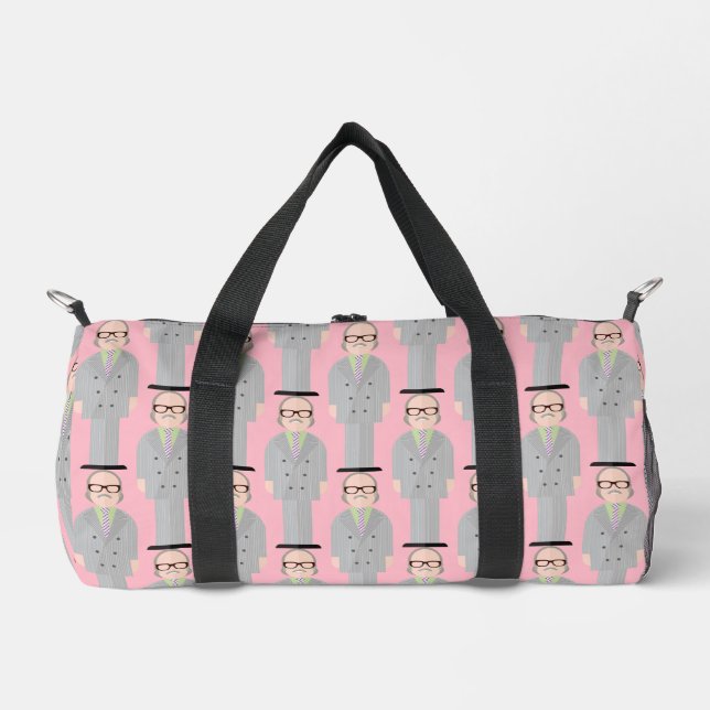 Royal – Patterned Duffel Bag (Front)