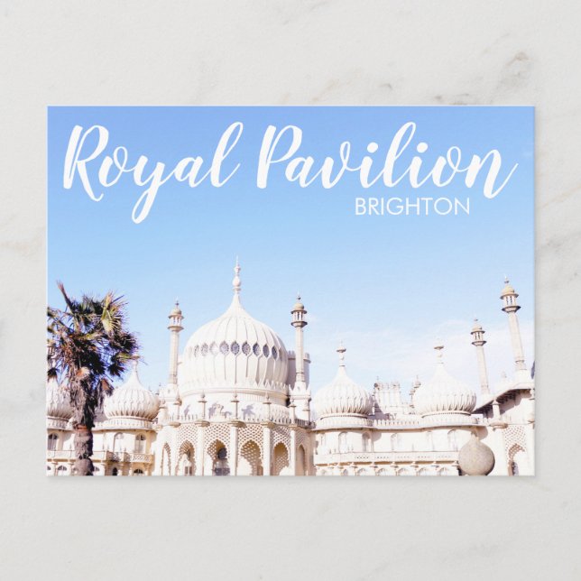Royal Pavilion Brighton England TRAVEL Postcard (Front)