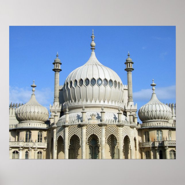 Royal Pavilion, Brighton, Sussex, England Poster (Front)