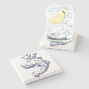 Royal Pike Stone Coaster