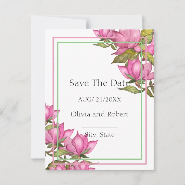 Royal pink magnolias (Front)