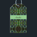 Royal Plumage - Luxe Peacock Feather Pattern  Gift Tags<br><div class="desc">Make every gift feel extraordinary with this luxurious peacock feather gift tag, featuring shimmering emerald and sapphire tones. Add your own message for a truly personal touch—something playful like “Strutting In With Something Fabulous” for a birthday surprise, or elegant like “May Your Day Sparkle Brighter Than a Peacock’s Tail” for...</div>