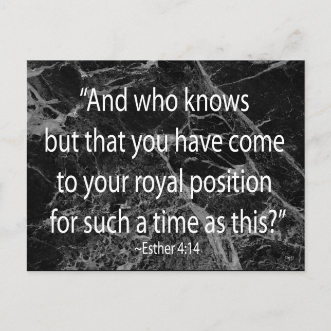 Royal Position Postcard (Front)