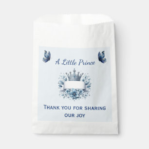 Royal Prince Blue Favour Bag
