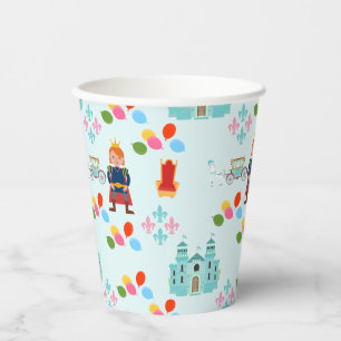 Royal Prince Boy Birthday Party Paper Cups