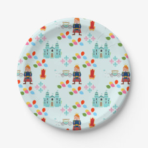 Royal Prince Boy Birthday Party Paper Plate