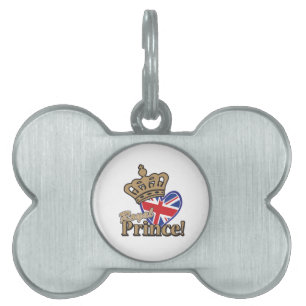 Royal Prince Pet Name Tag