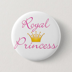 Royal Princess 2 Inch Round Button