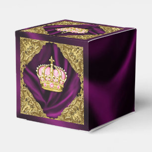 Royal Princess Baby Shower Favor Box