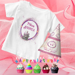Royal Princess Birthday Party Guest of Honour Baby T-Shirt