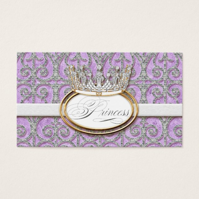 Royal Princess Crown Baby Girl Douche Favoriser Ta (Devant)