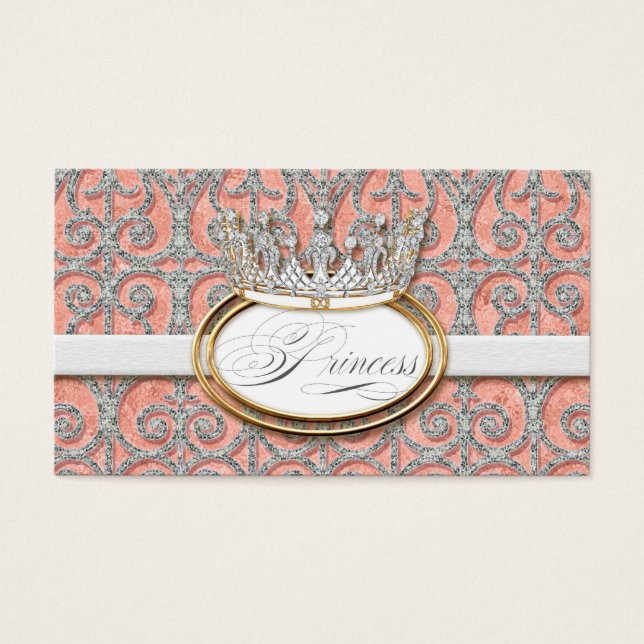 Royal Princess Crown Baby Girl Douche Favoriser Ta (Devant)
