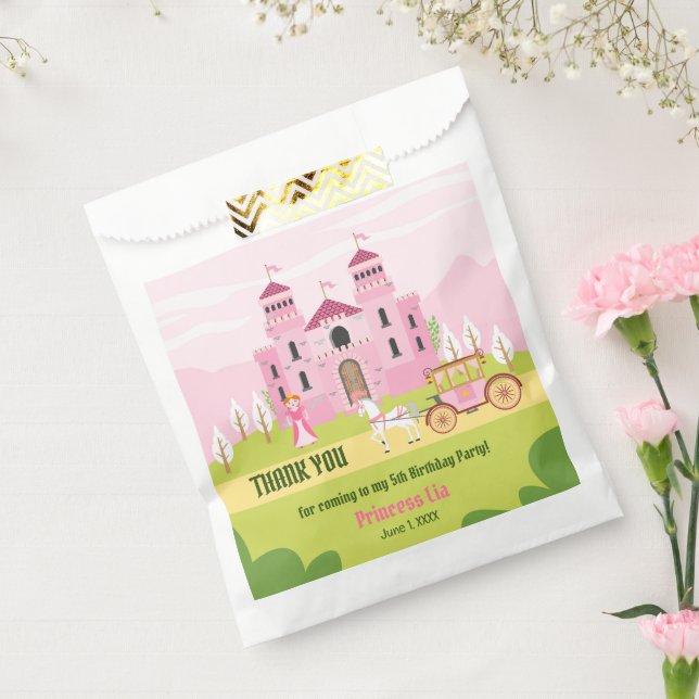 Royal Princess Girl Birthday Party Favour Bag (Sealed)