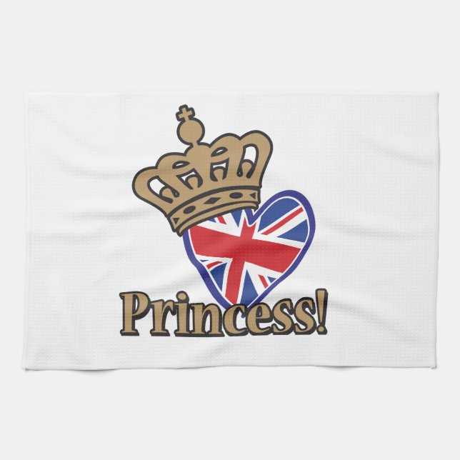 Royal Princess Kitchen Towel (Horizontal)