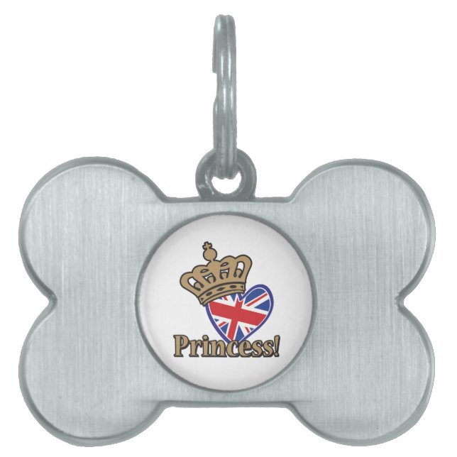 Royal Princess Pet Tag (Front)