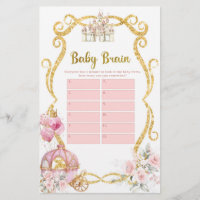Royal Princess Pink Carriage Baby Brain Games