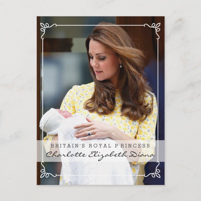 Royal Princess - William & Kate Postcard (Front)