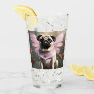 Royal Pug: The Princess Fairy of Enchanted Realms Glass