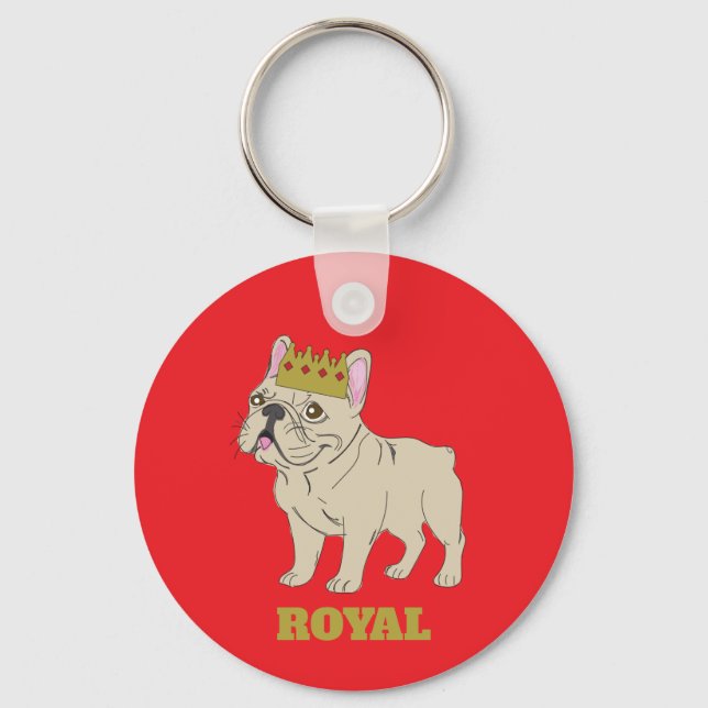 Royal Pup Keychain (Front)