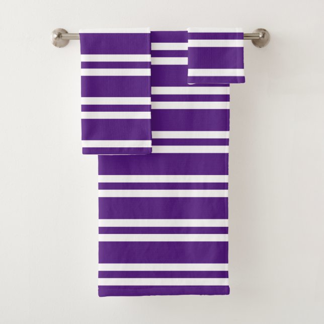 Royal Purple and White Stripes (En situation)
