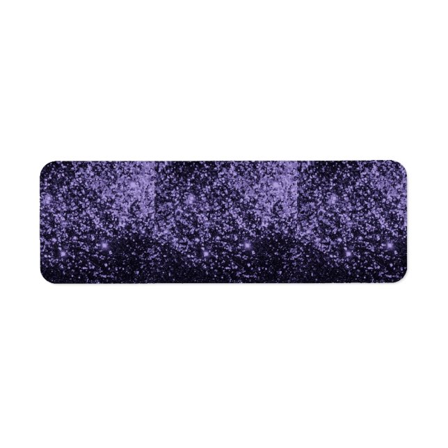ROYAL PURPLE BLACK SPARKLE PARTIES SCINTILLANT ARR (Devant)