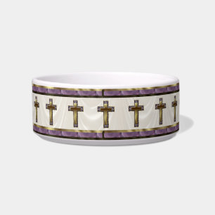 Royal Purple Cross Bowl