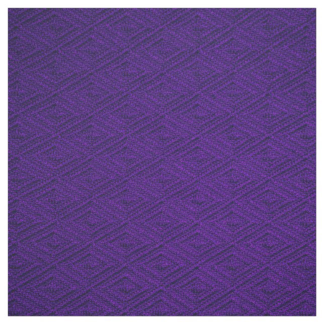 Royal Purple Diamond Crosshatch Fabric (Swatch)