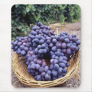 Royal Purple Grapes Mouse Pad