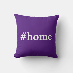 Royal Purple #Home Throw Pillow